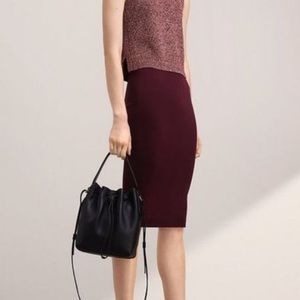 Wilfred Lis Midi Skirt Cabernet Sm
